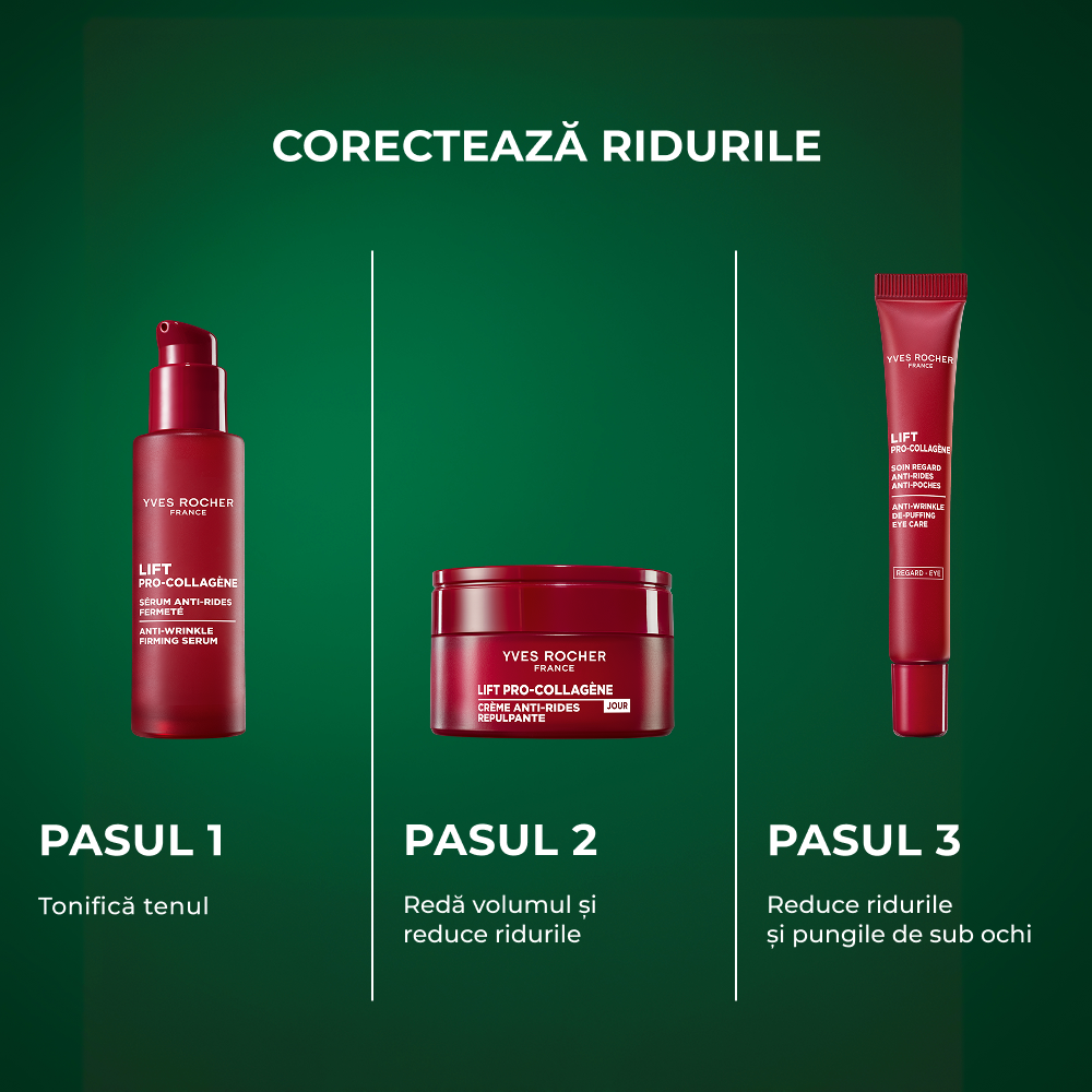 Cremă de zi antirid cu efect de umplere