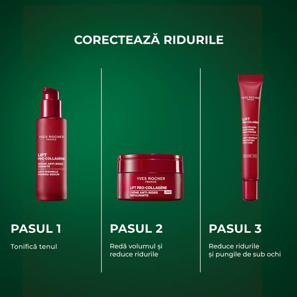 Cremă de zi antirid cu efect de umplere
