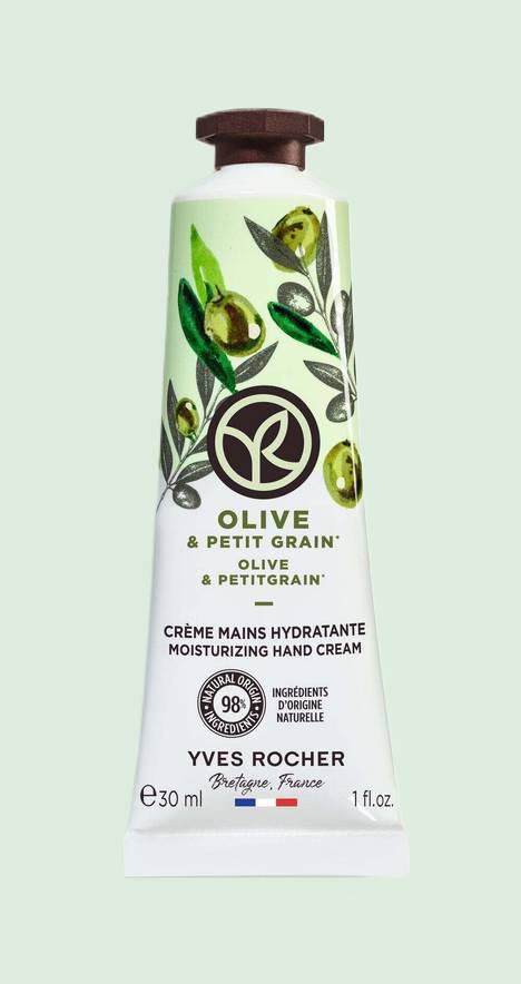 Cremă pentru mâini Măsline & Petit Grain